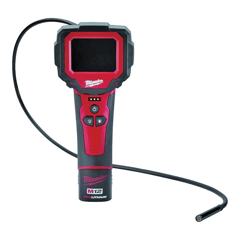 Milwaukee M-SPECTOR 360 2313-21 Inspection Camera Kit, Battery Included, 12 V, 1.5 to 4 Ah, 2.7 in Display