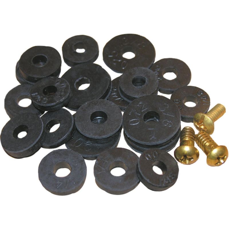 Lasco Assorted Flat Faucet Washers And Screws