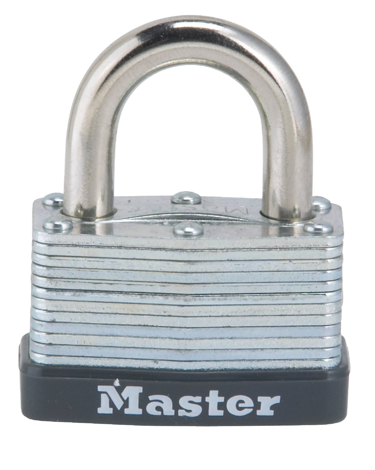 Master Lock 105D Wide Warded Padlock, 1-1/8-inch, Steel,Silver