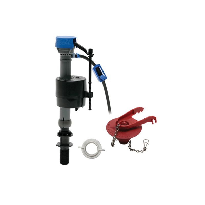 Fluidmaster PerforMAX PRO Series 402CARHRP14 All-In-One Kit, 1.28, 1.6 gpf, Plastic Body, Multi-Color, Anti-Siphon: Yes Multi-Color