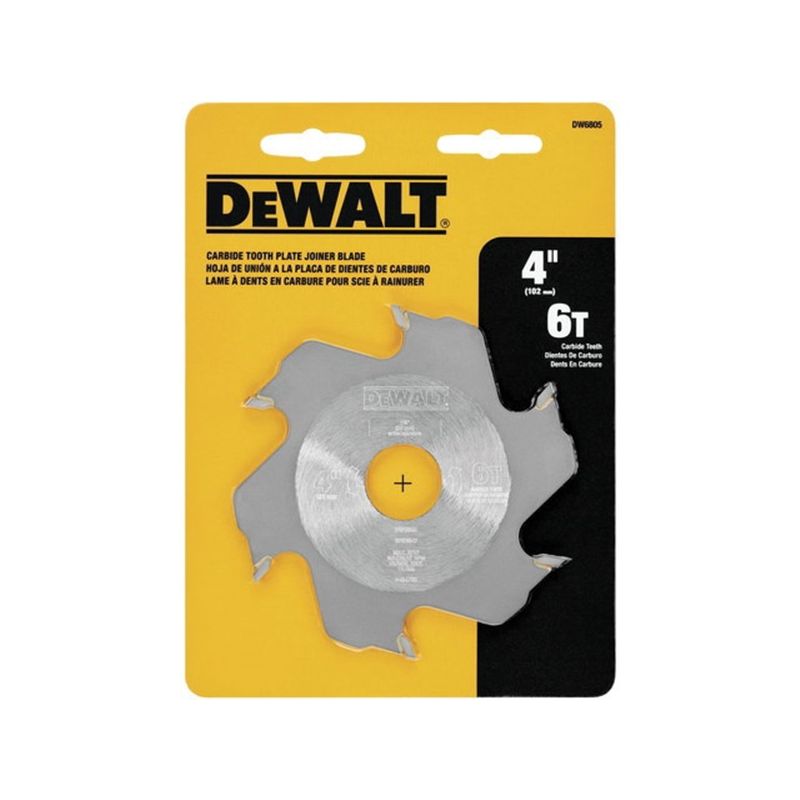 DeWALT DW6805 Saw Blade, 4 in Dia, 5/8 in Arbor, 6-Teeth