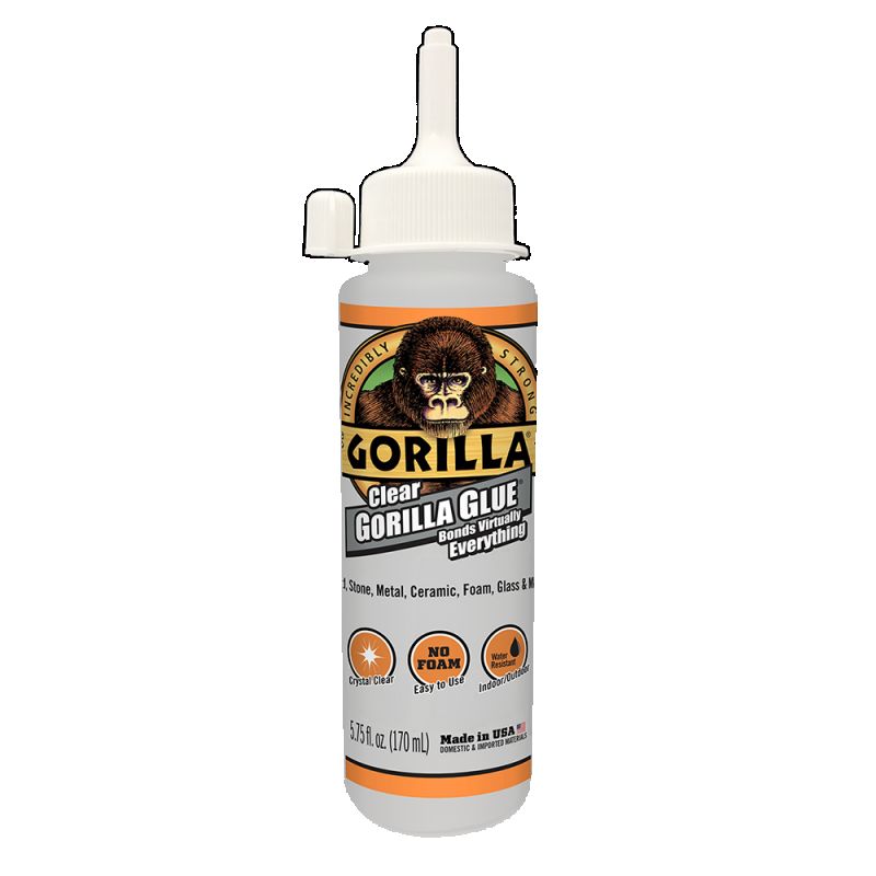 Gorilla 4572502 Glue, Clear, 5.7 oz Clear