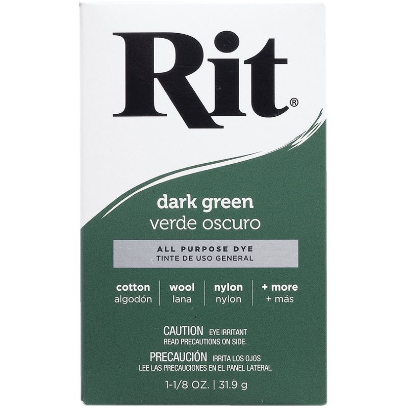 Rit Tint &amp; Powder Dye Dark Green, 1.125 Oz.