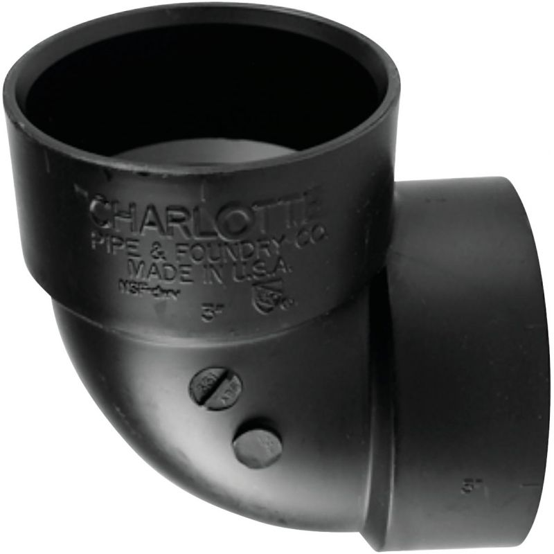 Charlotte Pipe 90 Deg. Vent ABS Elbow 2 In.