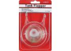 Lasco 3&quot; Universal Fit Replacement Flapper with Chain 3 In., White