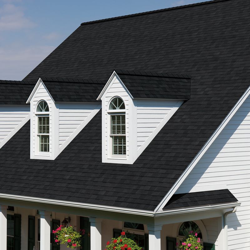 Owens Corning TruDefinition Onyx Black Laminated Architectural Roof Shingles