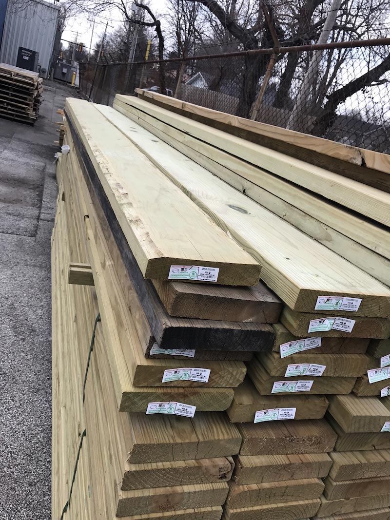 Buy 2" x 8" x 12' MCA 1 Pressure Treated Lumber