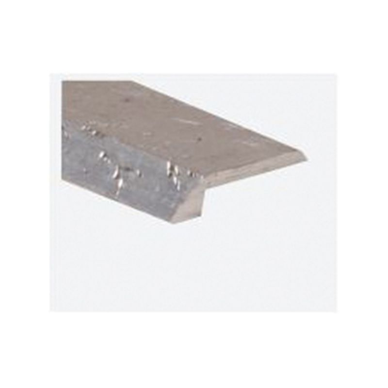 Shur-Trim FA1121HGA03 Molding Tile Edge Cap, 3 ft L, 3/4 in W, Aluminum, Hammered Gold Anodized
