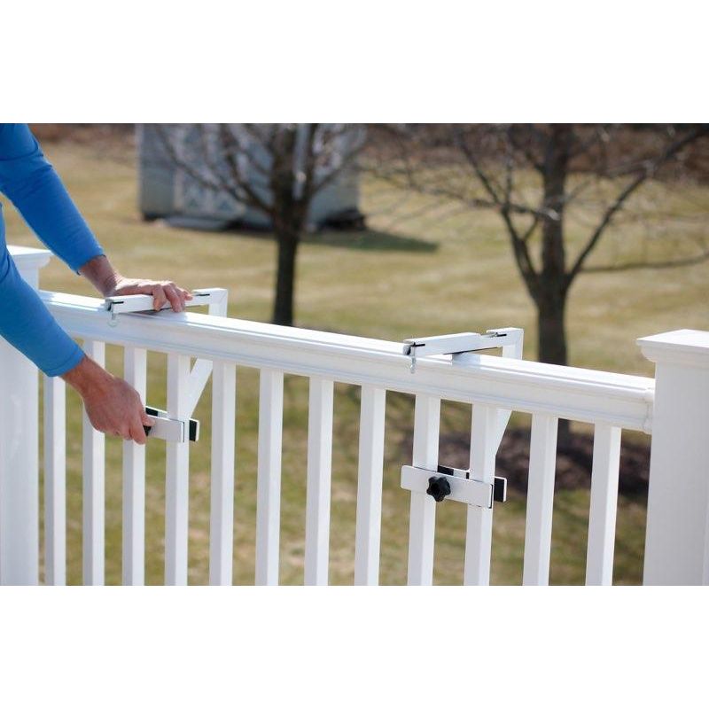 Love Your Deck Railing Table Hardware Kit White - Limited Quantities