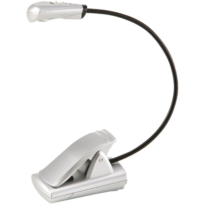 Light It LED Battery Operated Task Light Silver