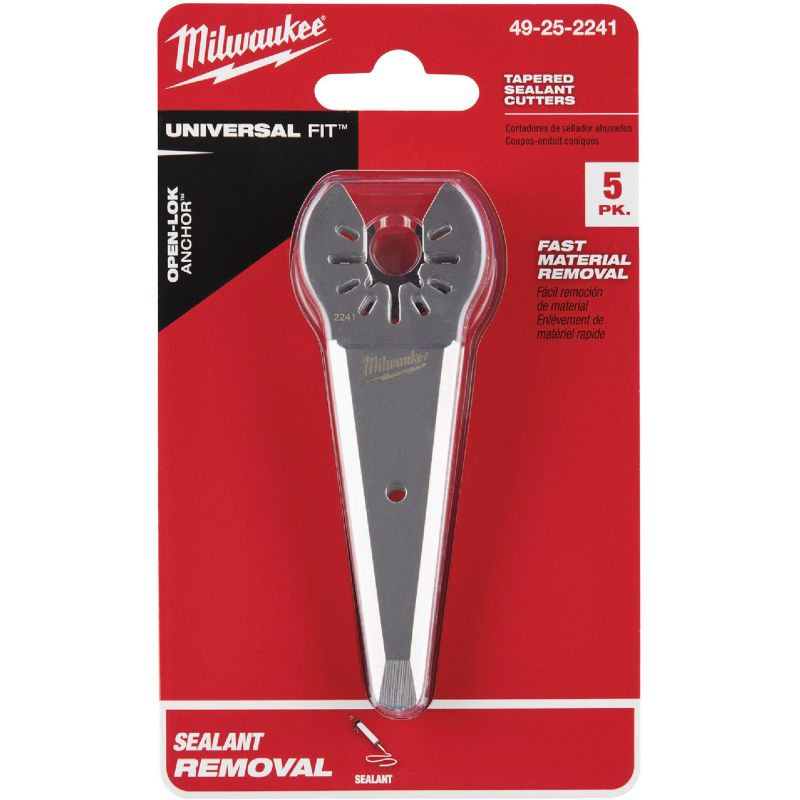 Milwaukee OPEN-LOK Tapered Sealant Cutting Oscillating Blade