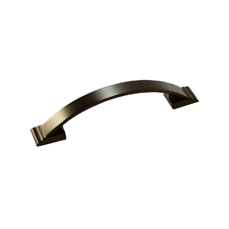 Amerock Candler Series BP29355CBZ Cabinet Pull, 5-3/16 in L Handle, 3/4 in H Handle, 1-3/16 in Projection, Zinc, Bronze Caramel, Transitional
