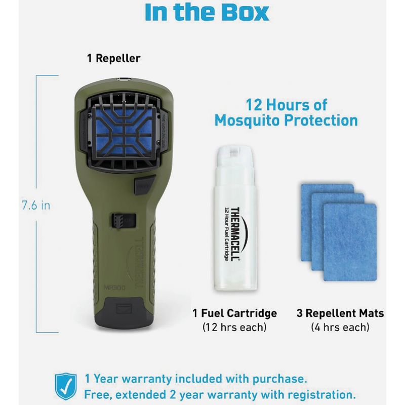 Thermacell Mosquito Repellent Appliance Green