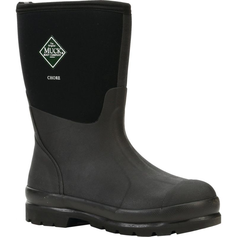 Muck Boot Co Chore Men&#039;s Rubber Boots Size 9, Black