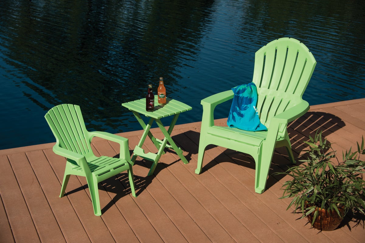 Buy Adams RealComfort Ergonomic Adirondack Chair Summer Green