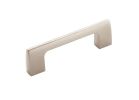 Amerock Riva Series BP55364G10 Cabinet Pull, 3-5/8 in L Handle, 7/16 in H Handle, 1-1/8 in Projection, Zinc Contemporary