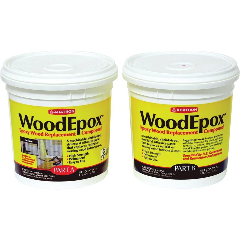 Abatron WoodEpox Wood Filler Neutral, (2) 1 Gal.