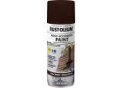 Rust-Oleum Stops Rust Roof Accessory Spray Paint Brown, 12 Oz.