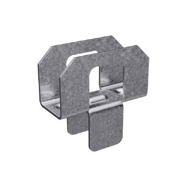 Simpson Strong-Tie PSCL Series PSCL 3/8-R50 Panel Sheathing Clip, 20 ga Thick Material, Steel, Galvanized