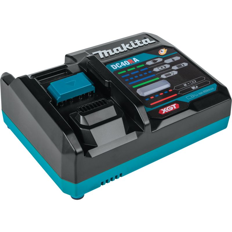 Makita XGT GAG03M1 Paddle Switch Angle Grinder Kit, Battery Included, 40 V, 4 Ah, 5/8-11 Spindle, 5 in Dia Wheel