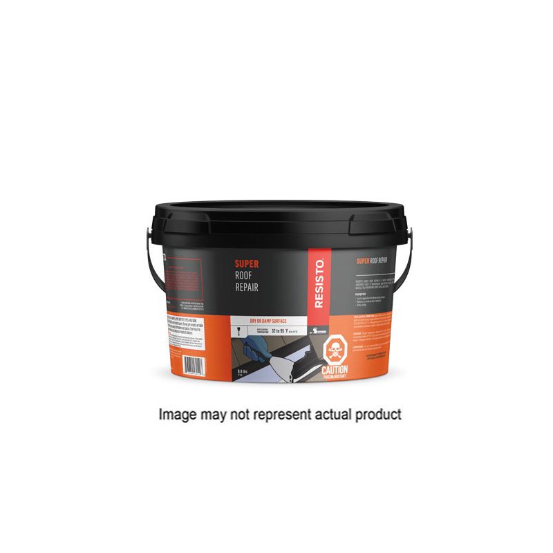 Resistoseal 53013 Pro Plastic Cement, Black, Liquid, 2.2 lb Black