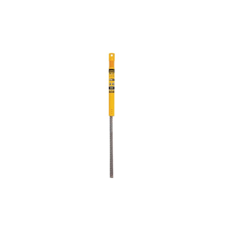 DeWALT DW5822 4-Cutter High-Impact Rotary Hammer Drill Bit, 1-1/8 in Dia, 22-1/2 in OAL, Helix Flute, 4-Flute