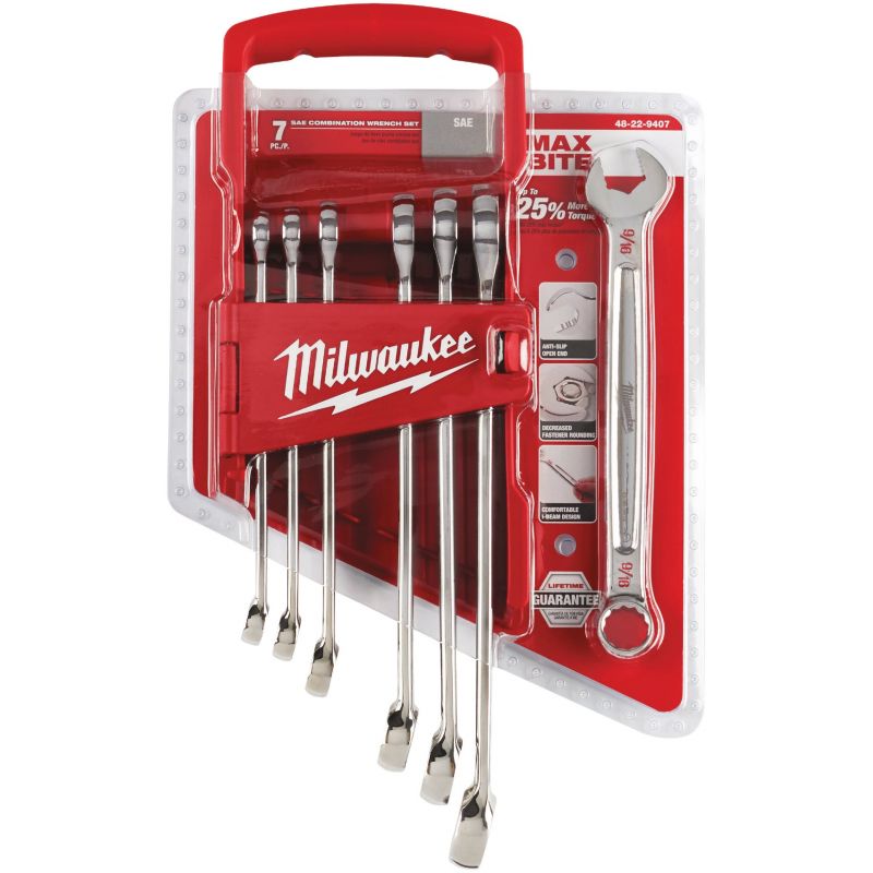 Milwaukee 7-Piece Standard Combination Wrench Set