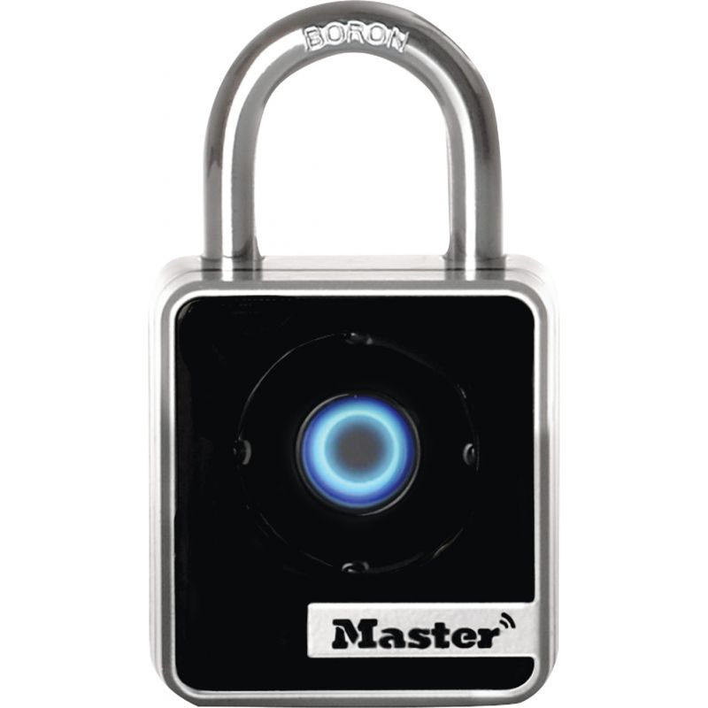 Master Lock Interior Bluetooth Padlock Silver &amp; Black