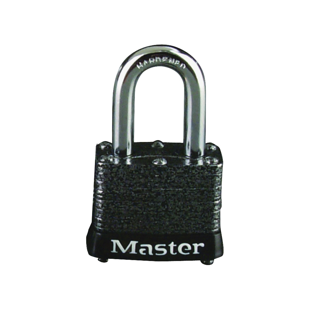 1-9/16 in Master Lock 380T Padlock Rust-Oleum Certified Laminated Steel Lock 
