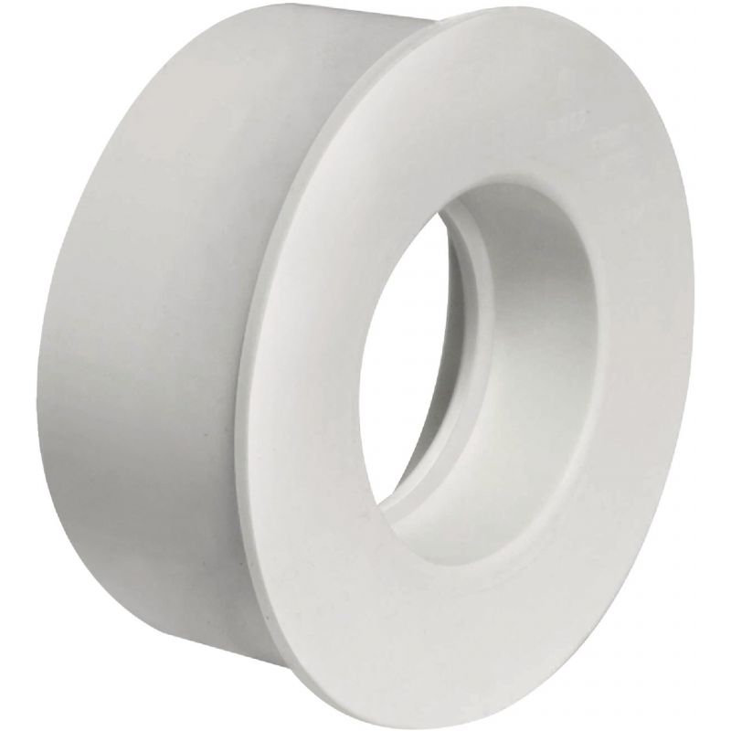 IPEX Canplas Adapter Bushing PVC Sewer &amp; Drain Bushing 4 In. S&amp;D To 2 In. Sch 40 Pipe