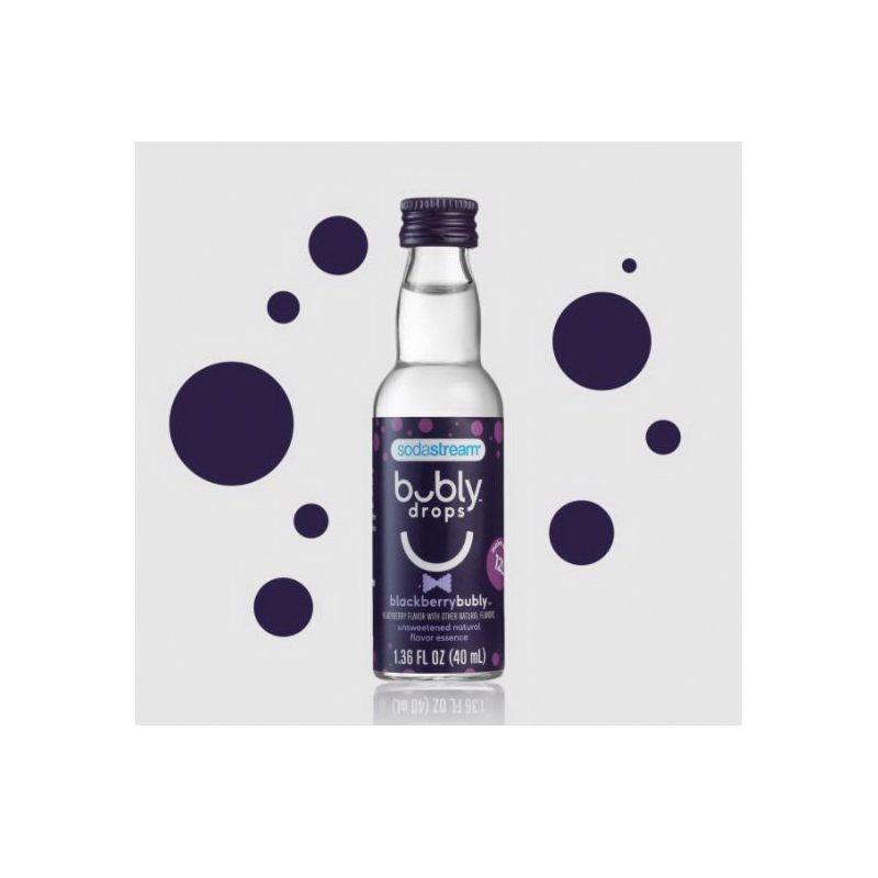 Sodastream 1525248010 Soft Drink, Blackberry Flavor, 40 mL Bottle