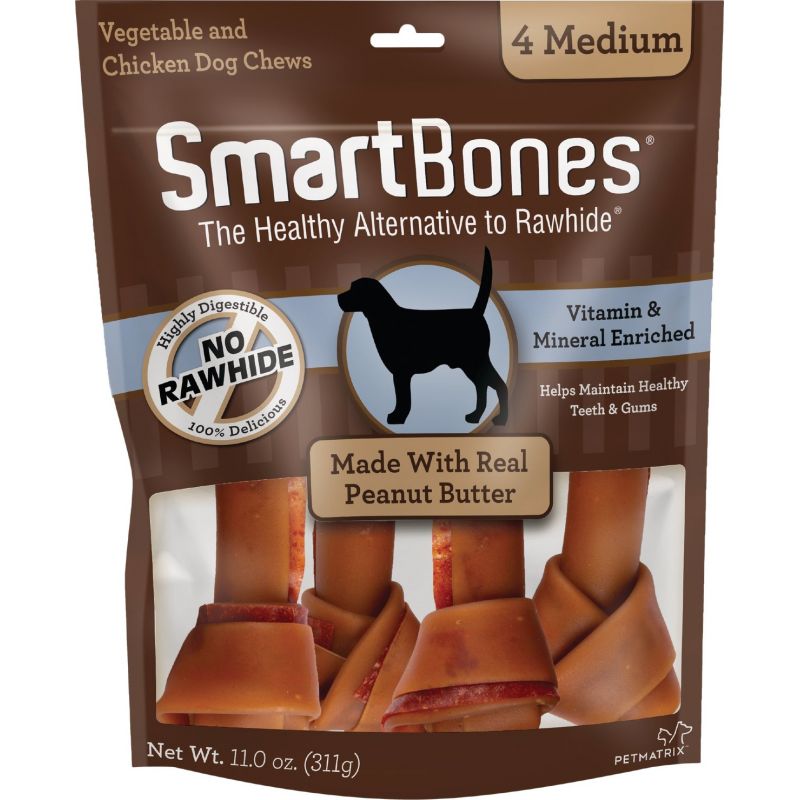 SmartBone Medium Chew Bone 4-Pack