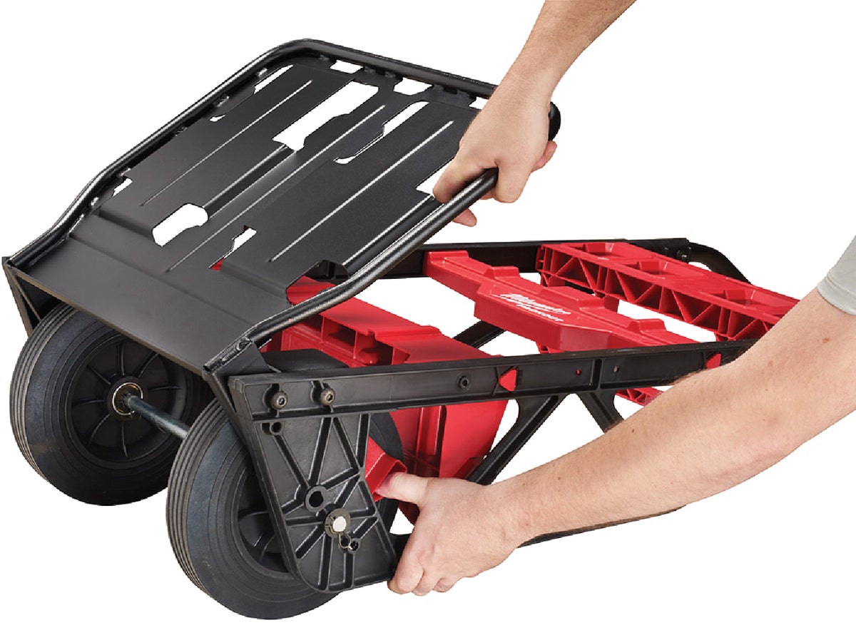 Details about   Milwaukee Packout™ Multifunktionskarre Transport Box Hand Truck Foldable 180 KG 