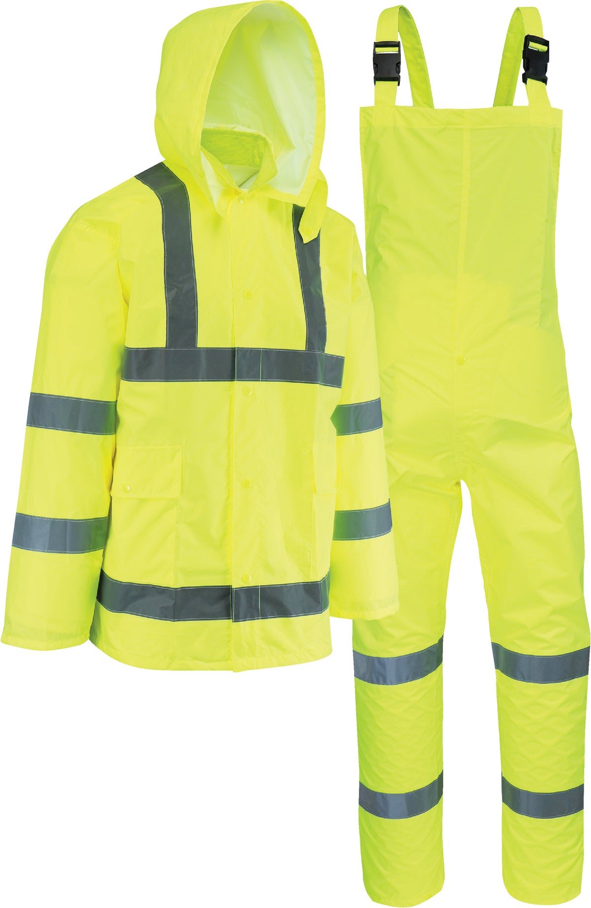 Buy West Chester Protective Gear 3-Piece Hi Visibility Rain Suit 2XL ...