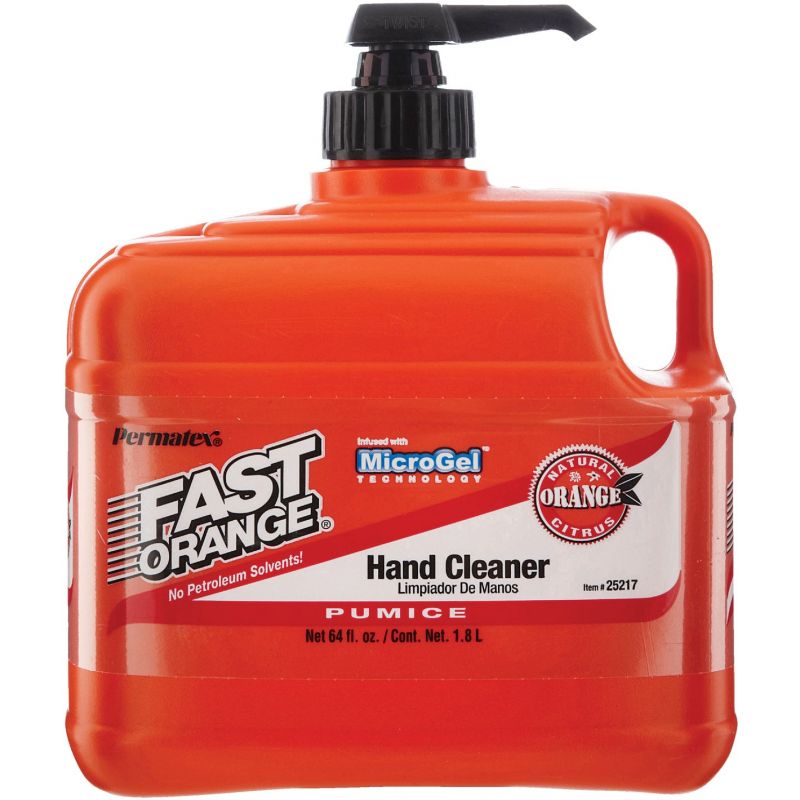 PERMATEX Fast Orange Hand Cleaner 1/2 Gal.