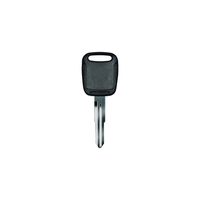 Hy-Ko 18HON300 Chip key Blank, Brass/Plastic, Nickel, For: Toyota Vehicle Locks