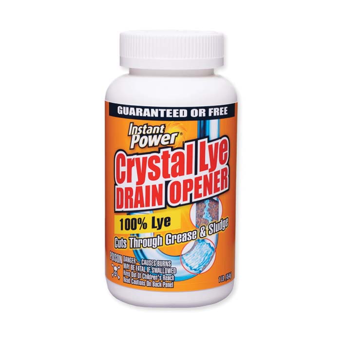 Crystal Lye Drain Cleaner  Instant Power Professional