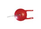 Korky Fits Series 58 Flush Ball Toilet Flapper, Specifications: 2 in Nominal Size, Rubber, Red, For: Kohler Toilets Red