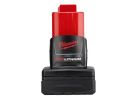 Milwaukee 48-11-2402 Rechargeable Battery Pack, 12 V Battery, 3 Ah, Includes: Sturdy Base