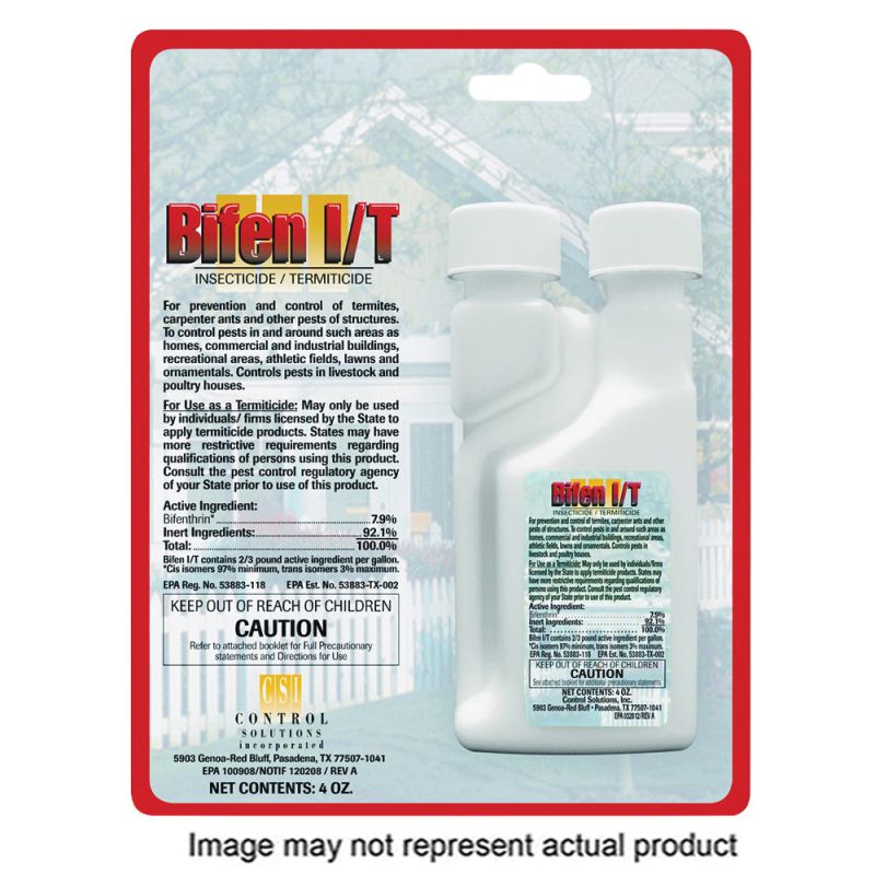 CSI 82004429 Insecticide/Termiticide, Liquid, Spray Application, 4 fl-oz Bottle White