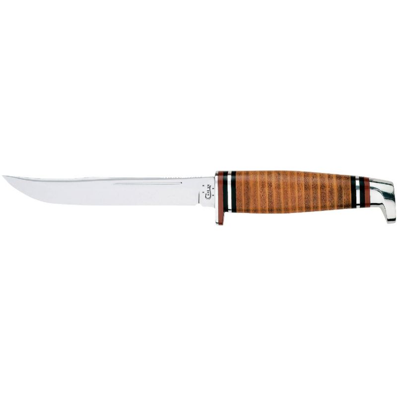 Case Leather Hunter Fixed Blade Knife 5 In.