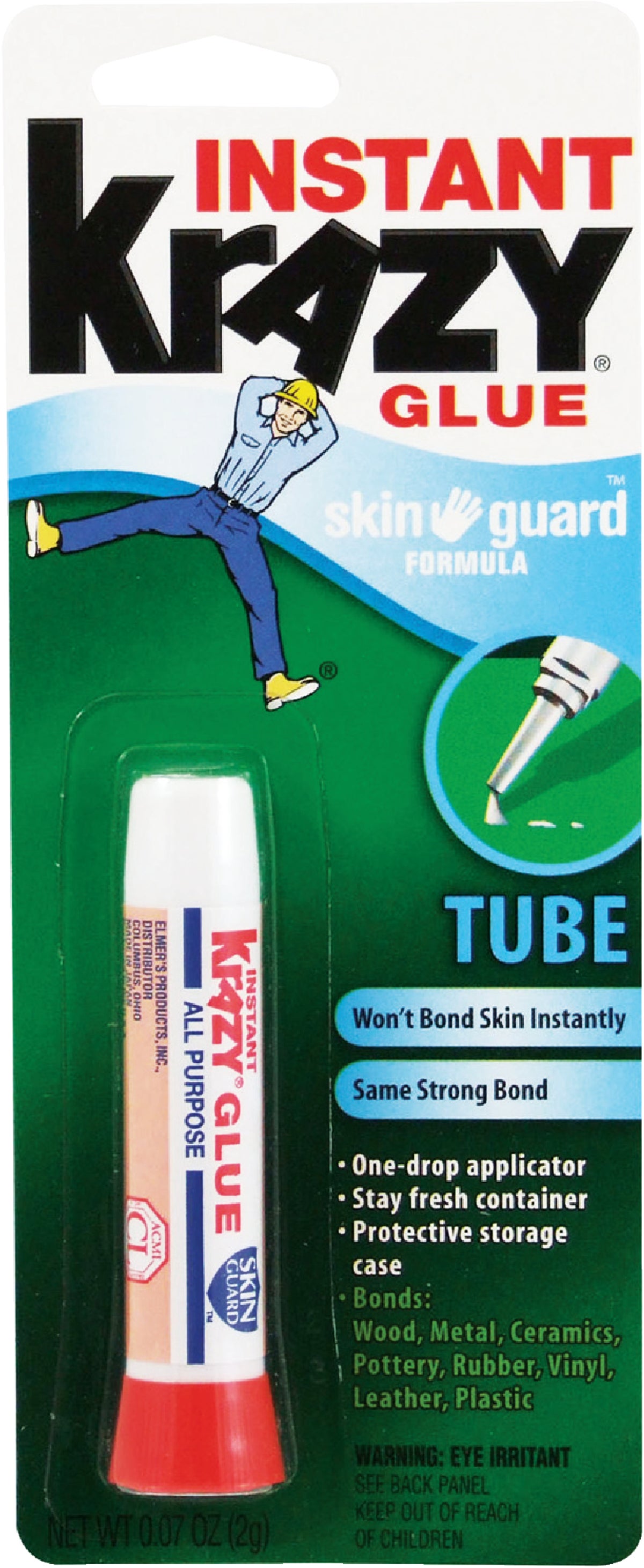 Krazy Glue 0.02 Oz. Liquid Single Use All-Purpose Super Glue (4