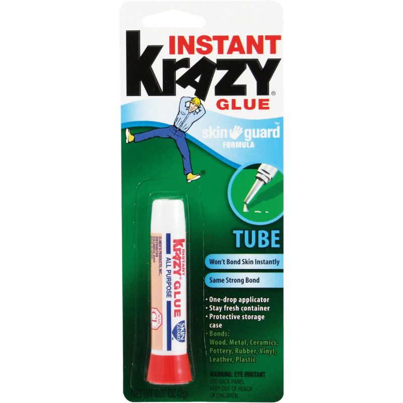Krazy Glue Skin Guard All-Purpose Super Glue 0.07 Oz.