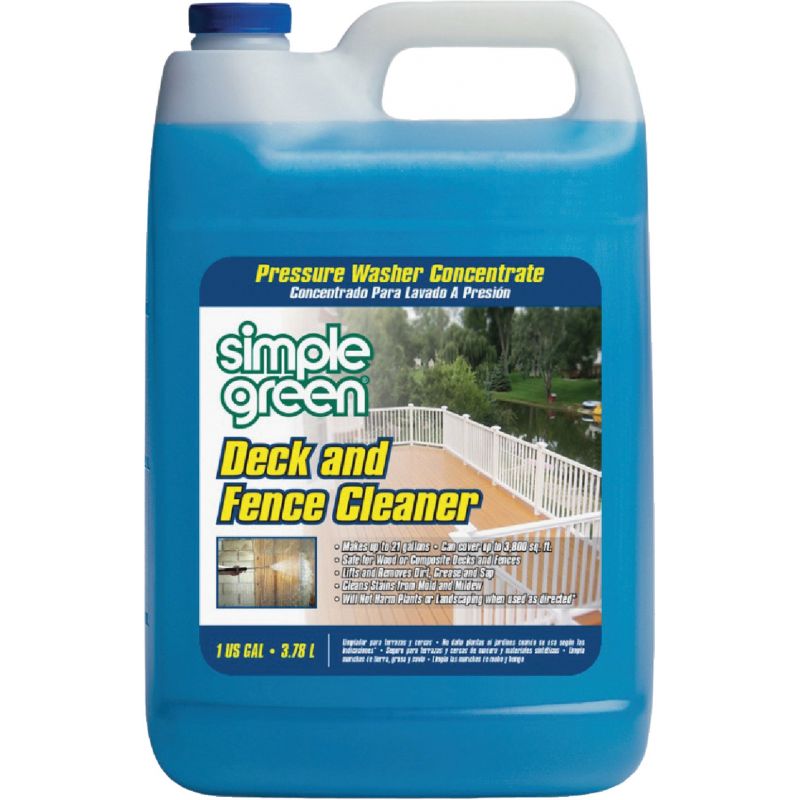 Simple Green Deck &amp; Fence Pressure Washer Concentrate Cleaner 1 Gal.
