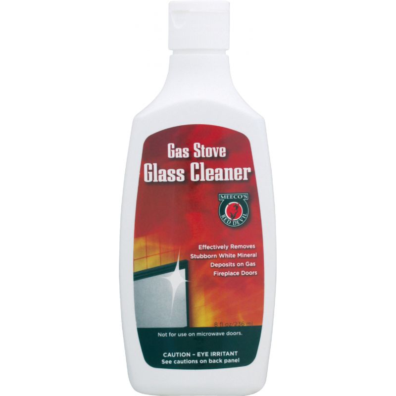 Meeco&#039;s Red Devil Gas Stove Glass Door Cleaner 8 Oz., Squeeze Bottle