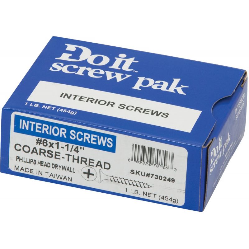 Do it Coarse Thread Drywall Screw #6 X 1 In.