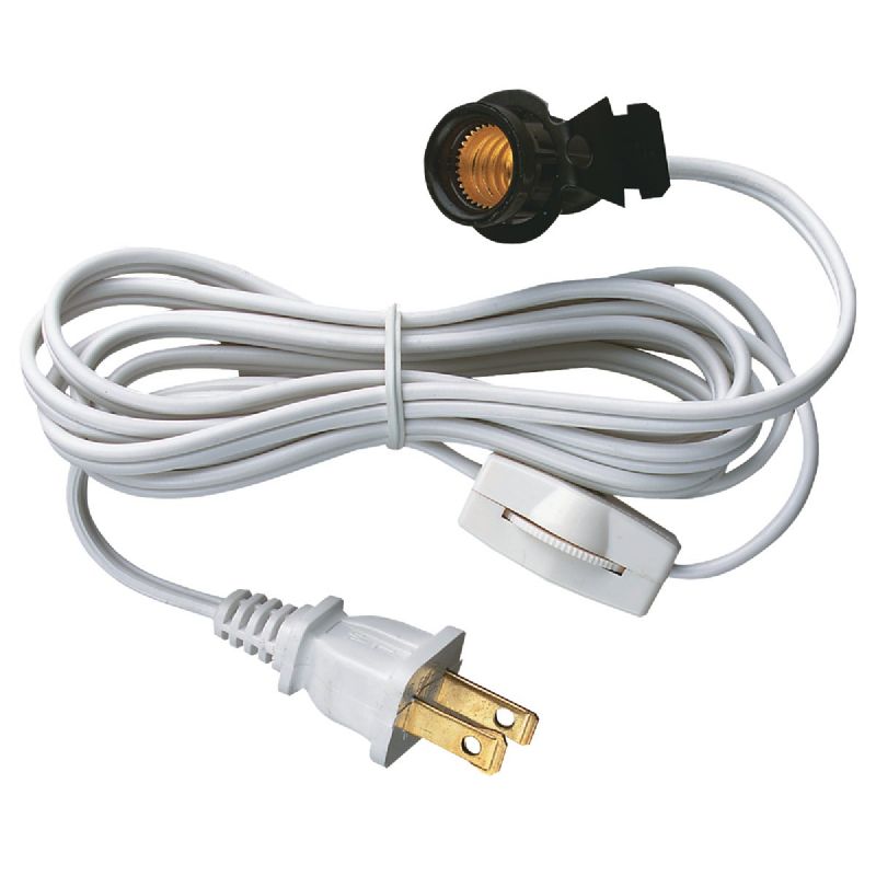 Westinghouse Replacement Lamp Cord With Switch White