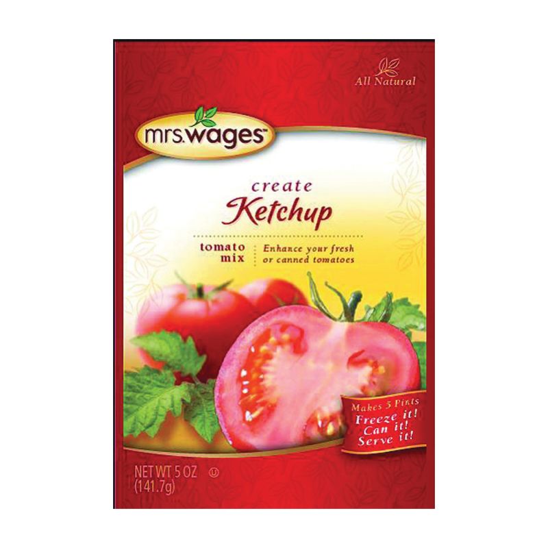 Mrs. Wages W541-J4425 Ketchup Tomato Mix, 5 oz Pouch