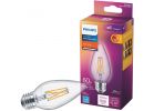 Philips Warm Glow F15 Medium Dimmable Post Light LED Decorative Light Bulb