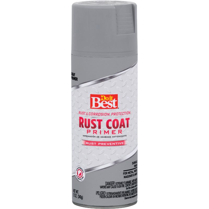 Do it Best Rust Coat Metal Spray Primer Gray